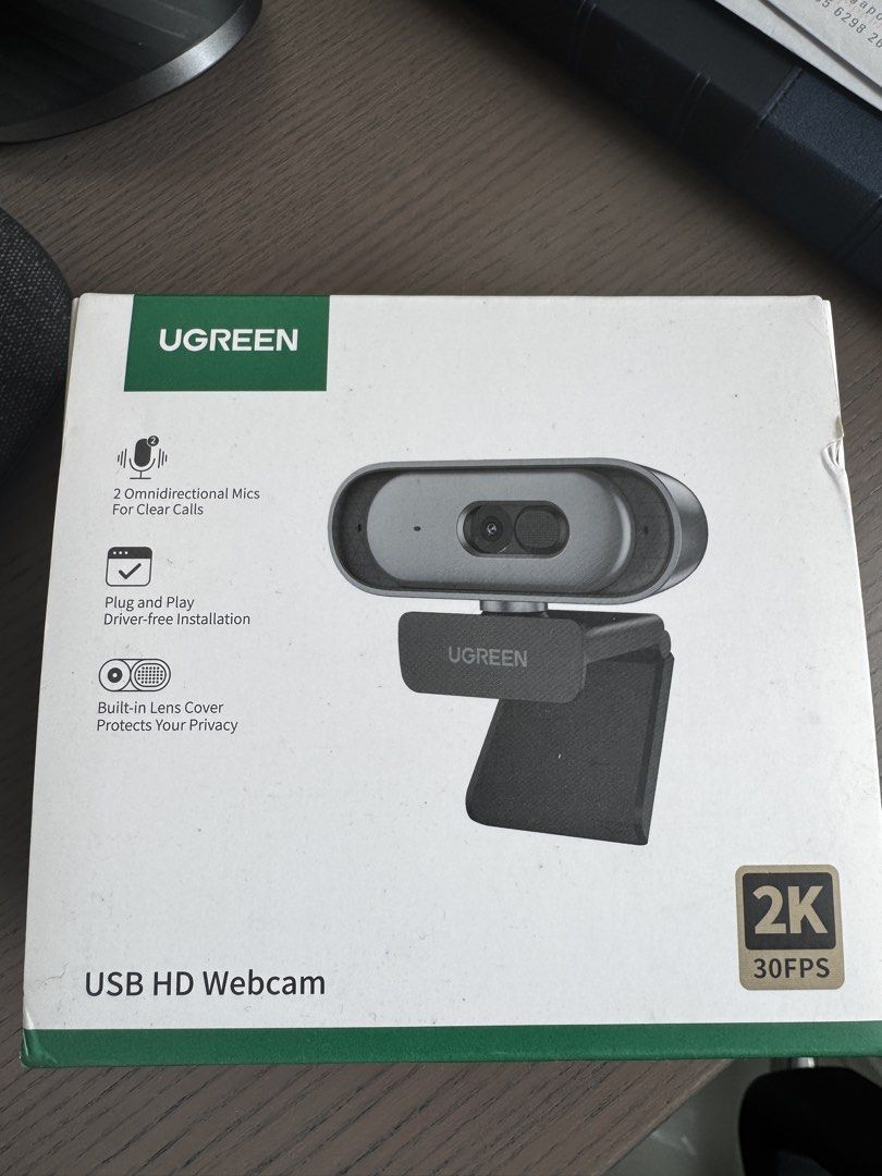 UGREEN USB HD Webcam 2K 30FPS511907637819484162