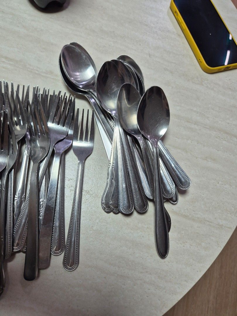 Used Stainless Steel Spoon,knife,spoon