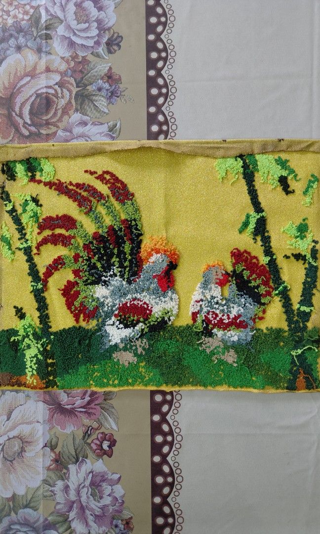 Vintage embroidery unframed512524709832304641