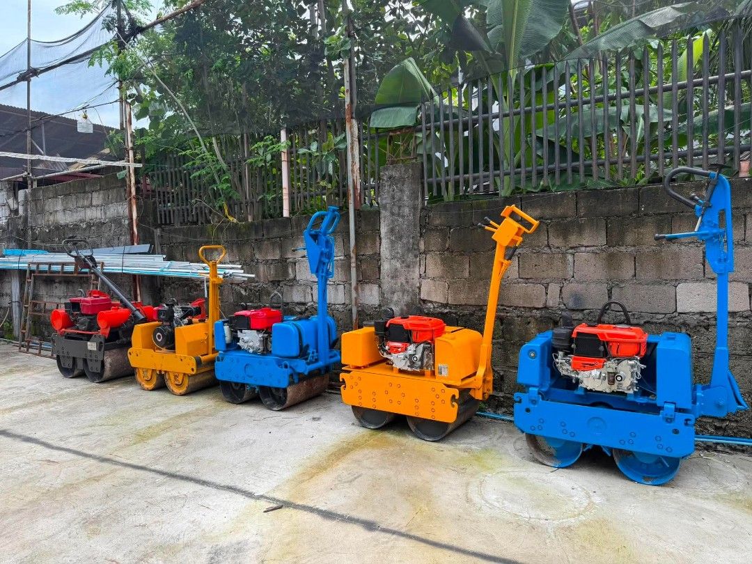 Walk-behind Vibratory Roller Compactor (Category: Construction Tools & Equipment) located in Valenzuela. Submitted by sanbaraquel_03 (Listing ID 1450200861, Image 2). Description: - Walk-behind vibratory roller compactors available - Ideal for soil compaction and asphalt work - Comes in blue and orange color options - Machines are ready for immediate use - Pick up is the preferred method of transaction - Contact seller for specific unit details.