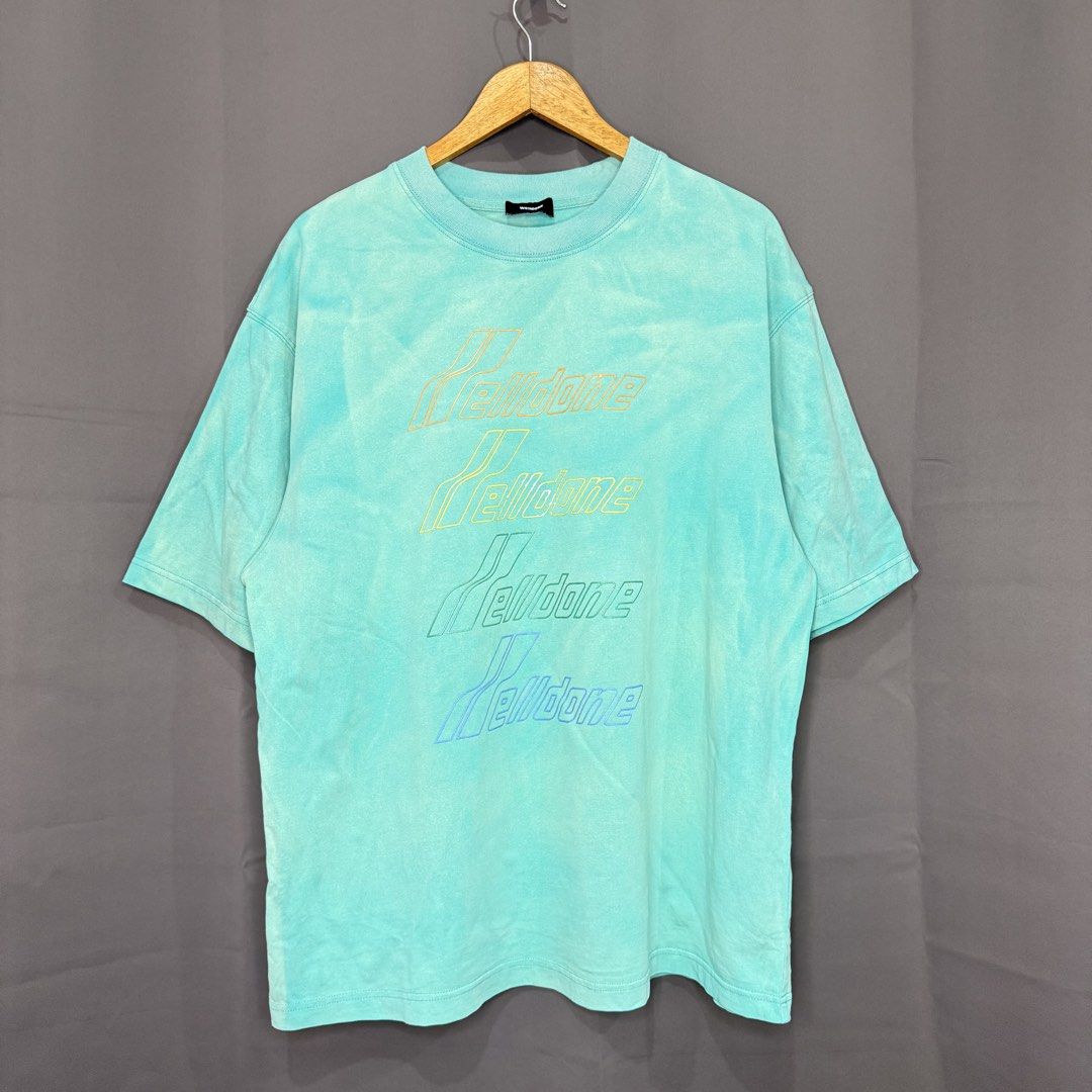 We11done Tie-dye logo T-shirt (Category: Tshirts & Polo Shirts ) located in Manila. Submitted by saintjohnn (Listing ID 1450309611, Image 2). Description: We11done Tie-dye logo T-shirt Width: 24" Length: 28" Size: Medium Excellent Condition ₱500.