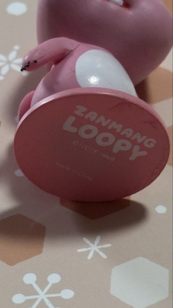 Zanmang Loopy hard plastic figurine (Category: Figurines & Statues) located in Calamba. Submitted by cur8d (Listing ID 1450313821, Image 3). Description: .