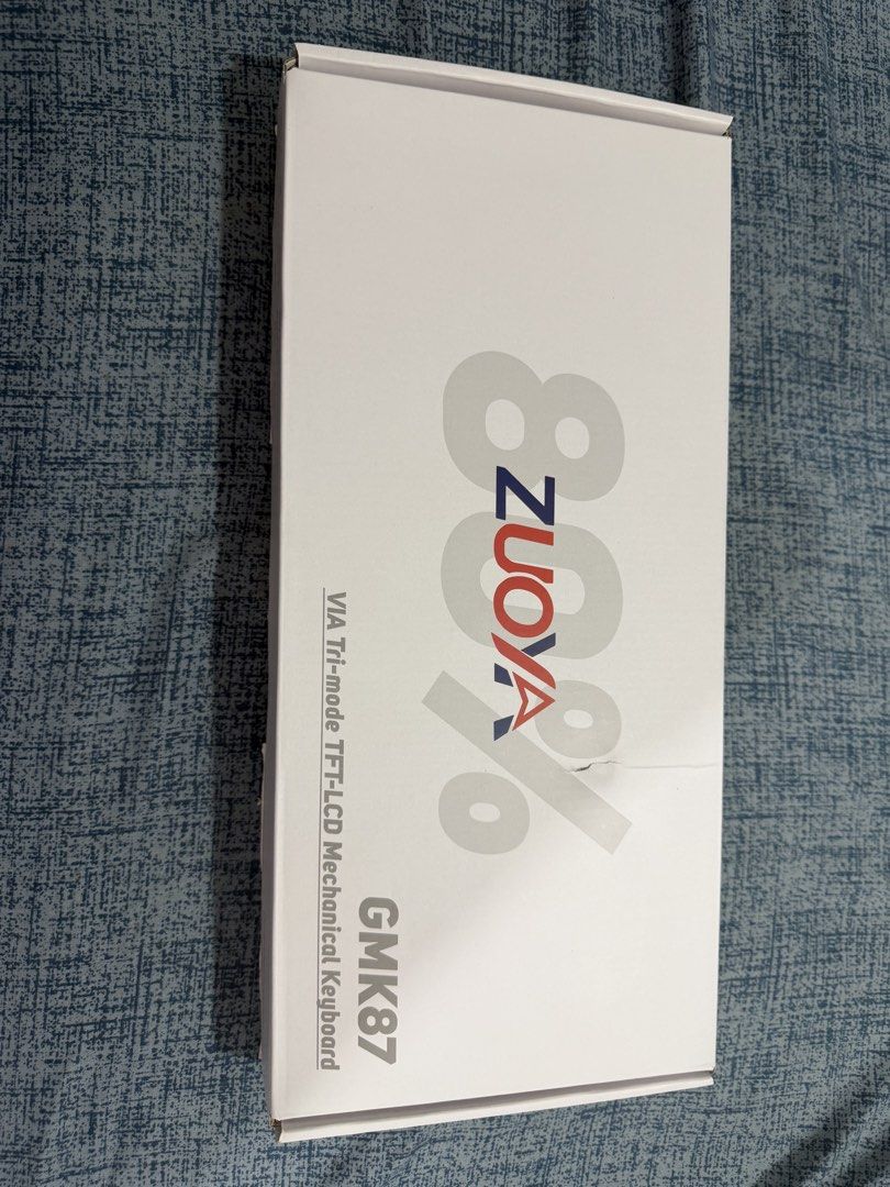 ZUOYA GMK87 80% Tri-mode TFT-LCD Mechanical Keyboard