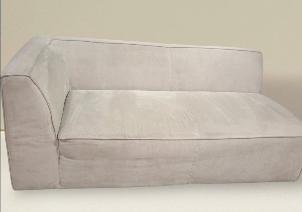 3 Seater Chaise Lounge Corner Sofa (Category: Sofas) located in Quezon City. Submitted by dannikkishoppe2 (Listing ID 1450462180, Image 1). Description: 3 Seater Chaise Lounge Corner Sofa ‼️₱9800‼️ *fabric, soft foam, solid wood frame *in good condition Please manage your expectations as there might be minimal flaws. Color may vary due to lighting, it may appear darker or lighter in person. Check photos first before buying. Please refrain from pu