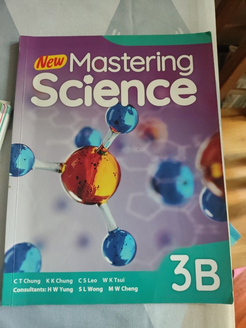 新學科 Mastering Science 3B 課本 （分類：教科書）位於 Hong Kong。 由 tshunyieva 提交（商品編號 1450393102，圖片 1）。簡介： 呢本係新學科 Mastering Science 3B 嘅課本。啱晒中學科學科用。書本保存得幾好，內頁乾淨，冇乜塗改痕跡。有興趣嘅朋友快啲聯絡我啦！。