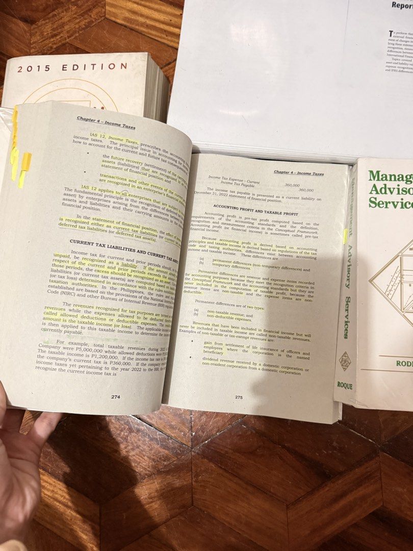 Accounting Books UST AMV MAS FAR CMA (Category: Textbooks) located in Muntinlupa City. Submitted by cocoblanca (Listing ID 1450406912, Image 2). Description: Lahat na 500 lang Walang punit but manage your expectations simula first sem ko yan lahat ginamit..