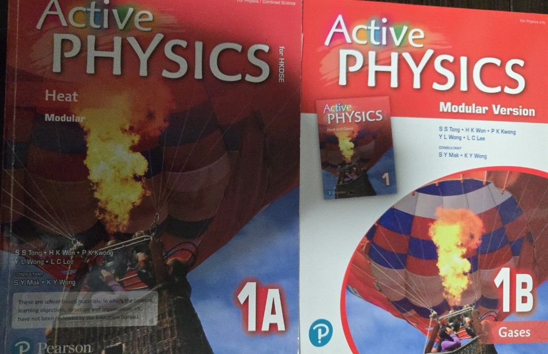 Active Physics （分類：教科書）位於 Hong Kong。 由 mttttttttttt. 提交（商品編號 1450434834，圖片 2）。簡介： Active Physics book 1 - 6 sold：4 5 all 70 dollar except book 6 book 6: 130(99.9全新) 冇點寫野 mtr九龍灣面交❤️ 觀塘線都得 cash or alipay😆。