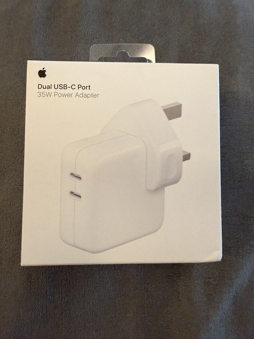 Apple 35W Dual USB-C Port Power Adapter