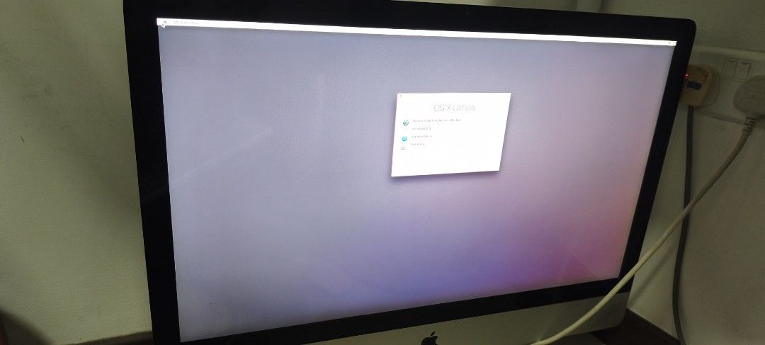 Apple iMac Desktop Computer forget password513017899259668483
