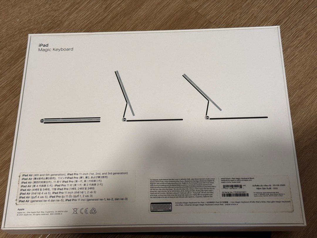 Apple Magic Keyboard for iPad Pro / Air512749894769070081