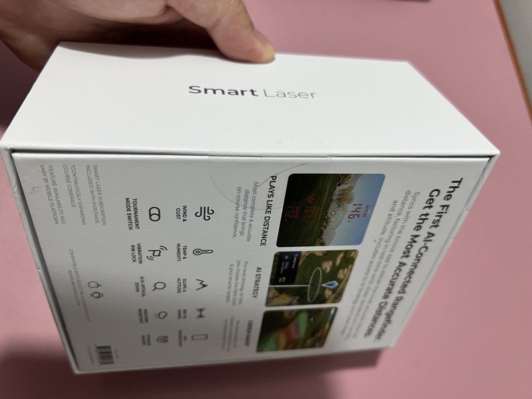 Arccos Smart Laser Rangefinder (Category: Golf) located in Pasay City. Submitted by shansey21 (Listing ID 1450458036, Image 2). Description: For sale Brandnew and sealed Arccos Smart Laser Rangefinder selling only for 16,000 pesos Vitocruz Taft Pick up / meetup.