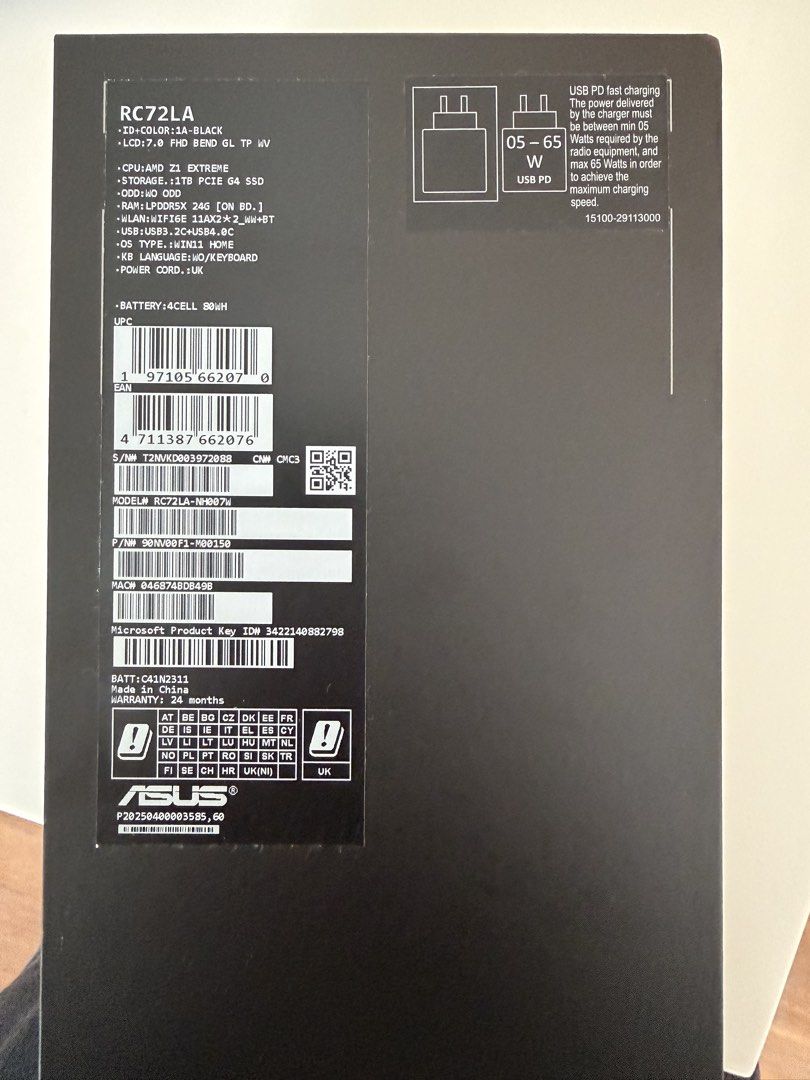 ASUS ROG Ally X Handheld Gaming PC512567786812876805