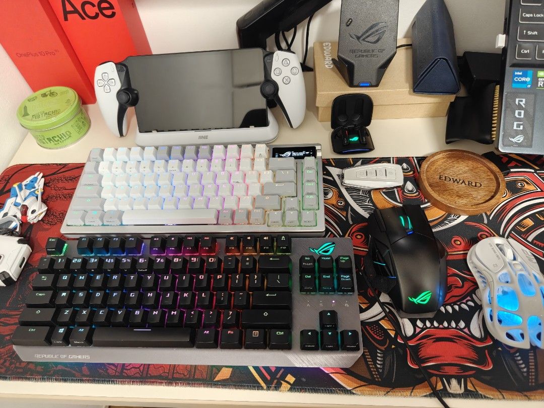 ASUS ROG Strix TKL wired keyboard (Category: Computer Keyboard) located in Quezon City. Submitted by throjan13 (Listing ID 1450392983, Image 3). Description: ROG STRIX TKL Wired As is Very good condition No box d ko mahanap 2.5k Pm s amay gusto.