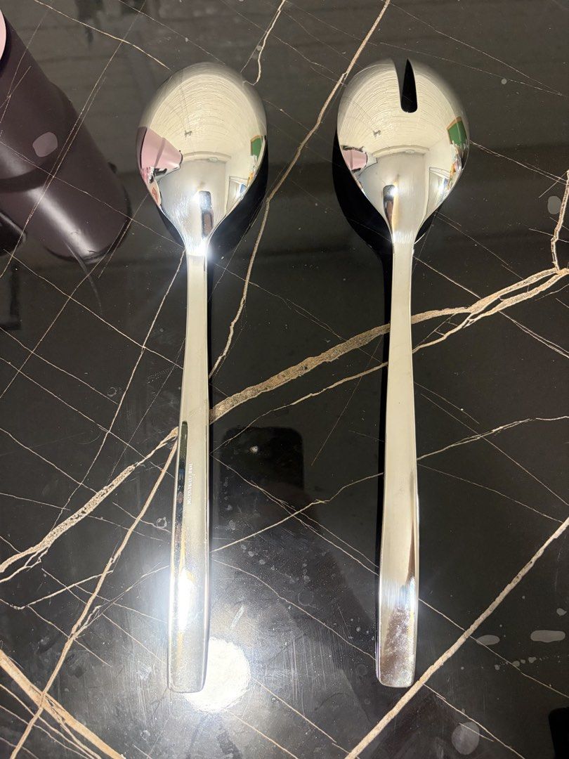 Big serving spoon and ladle