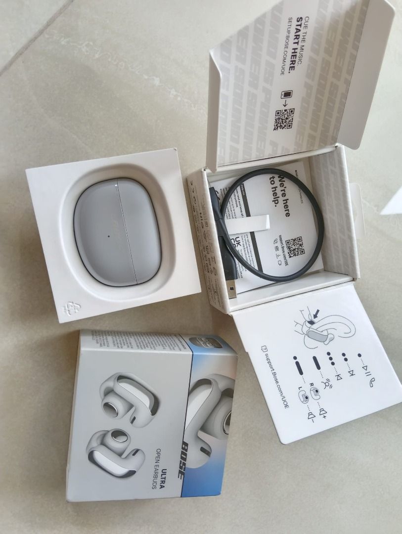 Bose Ultra Open Earbuds - Grey