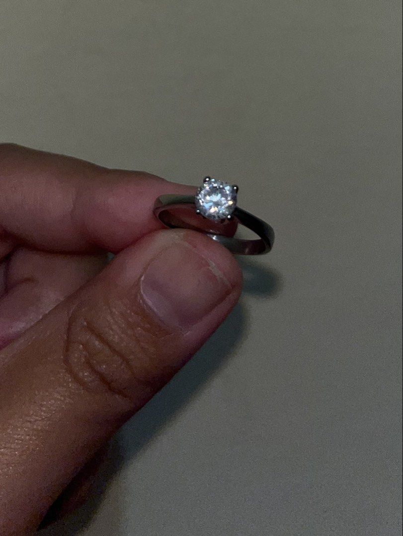 Broadway Gems Japan Ring (Category: Rings) located in Taguig. Submitted by novealiennn (Listing ID 1450500782, Image 3). Description: - Authentic Brodmy Gems ring - Features a single, clear stone - Silver-toned band - Comes with original blue velvet box - Perfect for gifting or personal collection -No box (Lost it).