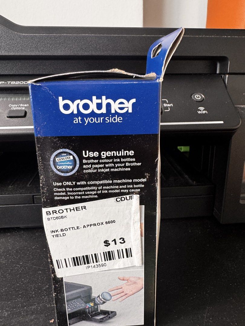 Brother DCP-T820DW Refill Tank System Printer512603752738990082