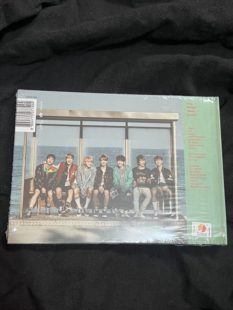 BTS SEALED ALBUM (LEFT VERSION YOU NEVER WALK ALONE) (Category: CDs & DVDs) located in Quezon City. Submitted by pabilipokendi (Listing ID 1450395442, Image 2). Description: Sealed & Official - with fanmade Jungkook Persona PC - price is negotiable rfs: need funds :( mop: gcash or cash (if meetup).