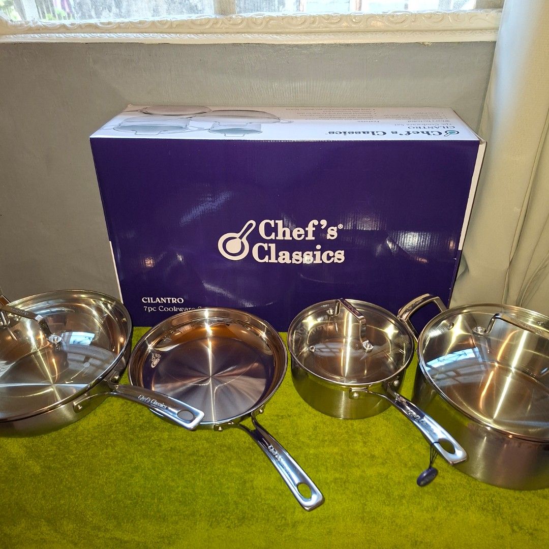Chef's classics cilantro cookware set (Category: Other Kitchen Appliances) located in Manila. Submitted by bargain-master (Listing ID 1450381246, Image 1). Description: .