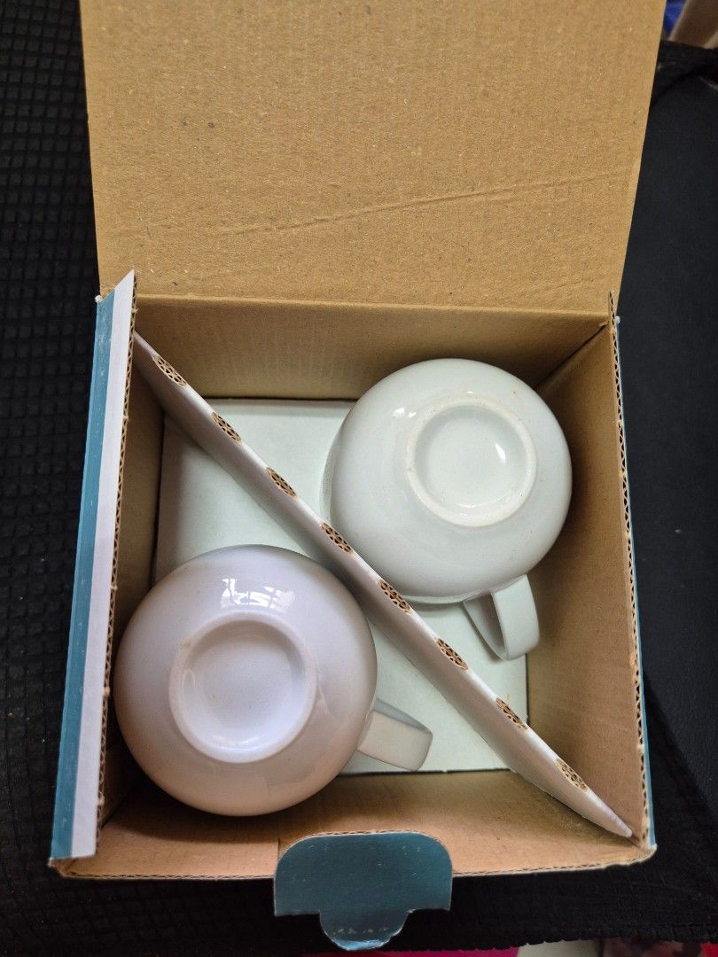 Coffee/Tea Cup and Saucer (x2) Set512517251363645443