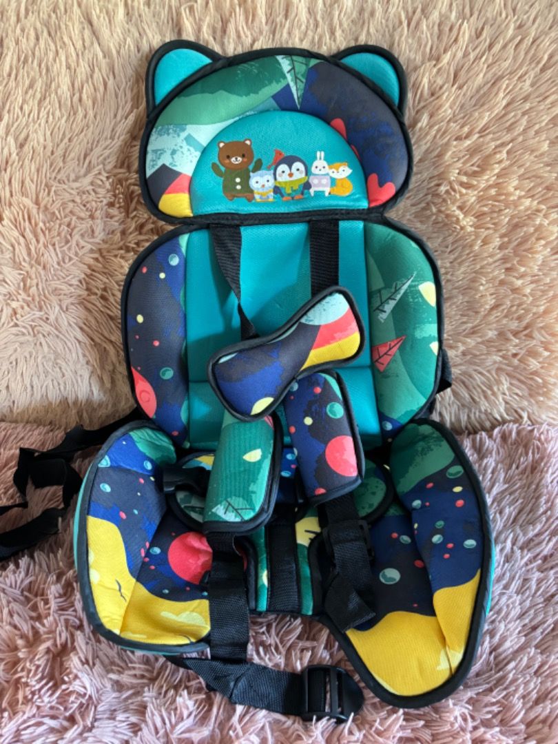 compact foldable car seat booster (Category: Car Seats) located in Balanga. Submitted by chaiee.btn (Listing ID 1450394506, Image 2). Description: ◦ with 5-point safety harness easy to install in car ◦ suitable for 1-6 yrs old ◦ soft, foldable, easy to clean H 44.5 cm / W 30 cm / D 24 cm ‣ decluttering sale, all must go! ‣ no issues, no stains ‣ all detailed pictures already posted ‣ NO: cancellations, returns, refunds ‣ Loc: Bataan ‣ MOD: J&T or