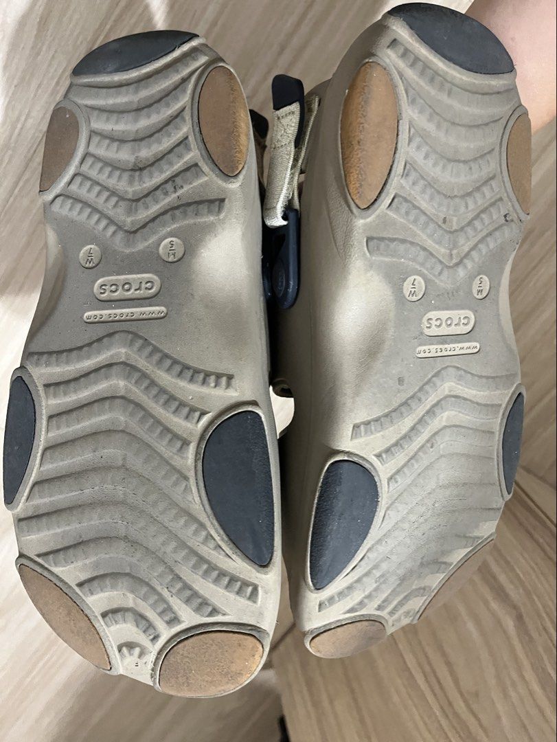 Crocs All-Terrain (Category: Sandals) located in Taguig. Submitted by alex_arreola (Listing ID 1450479242, Image 3). Description: Slightly used Size 7 women, size 5 Mens - Khaki Crocs sandals - Adjustable straps for a perfect fit - Signature Crocs comfort footbed - Durable sole with excellent grip - Ideal for casual wear and outdoor adventures - Easy to clean and maintain.