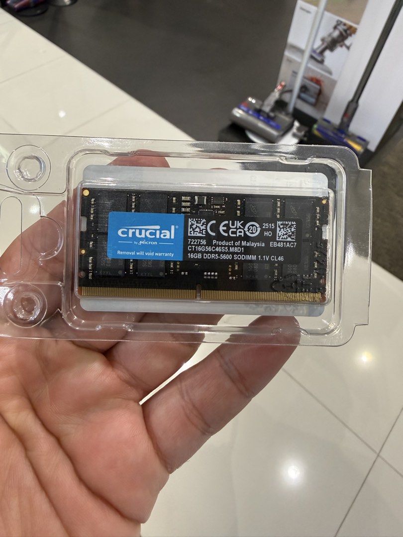 Crucial 16GB DDR5-5600 SODIMM RAM