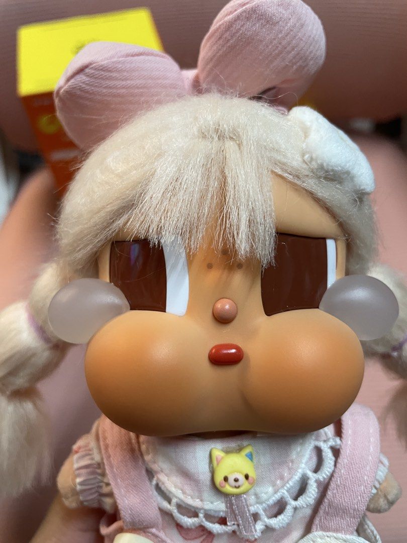 Crybaby chilling on the beach (Category: Designer & Blind Box Toys) located in Mandaluyong City. Submitted by warm_juvieanne (Listing ID 1450463474, Image 3). Description: Cut her hair to give her bangs - Includes vinyl plush pendant - clothes and bow included - Comes with a drawstring bag - Original packaging included Lalamove/grab/jnt Gcash or bank transfer Mandaluyong area.