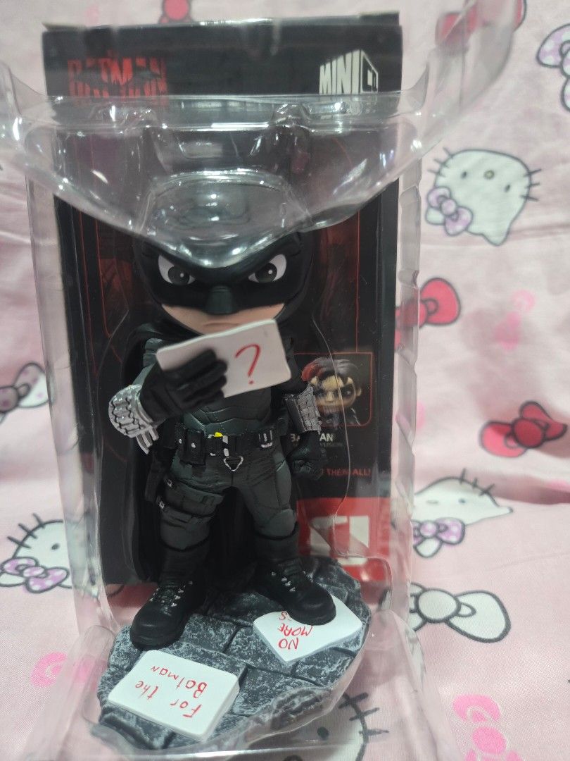 DC Comics Batman The Dark Knight Mini Egg Attack Figure (Category: Figurines & Statues) located in Manila. Submitted by vheronelunio24 (Listing ID 1450436164, Image 2). Description: - Authentic Mini Egg Attack figure - Features Batman from The Dark Knight movie - Brand new, sealed in original packaging - Ideal collectible for Batman enthusiasts - Limited stock, grab it fast!.