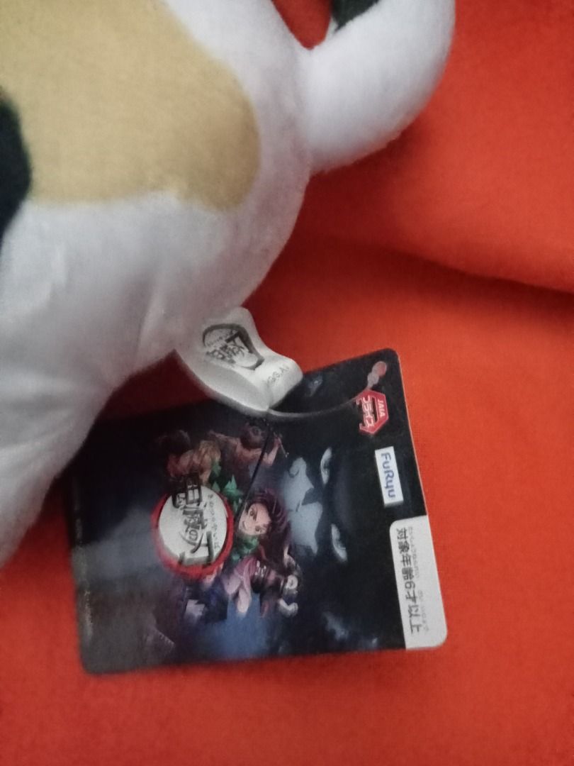 Demon Slayer: Kimetsu no Yaiba - Chachamaru Plush (Category: Toys & Games) located in Kuala Lumpur. Submitted by rsjunction (Listing ID 1450516592, Image 3). Description: Demon Slayer: Kimetsu no Yaiba - Chachamaru Plush 30cm ~Postage not included ~Product as is (Once sold no refundable) ~Please check images to view product condition ~Defect Item ( whisker only one instead two) refer last pic.