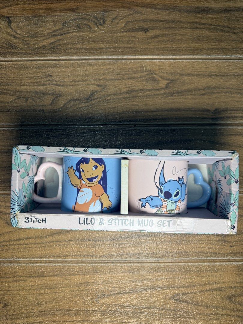 Disney Lilo & Stitch Mug Set (Category: Coffee & Tea Tableware) located in Quezon City. Submitted by fashionifywardrobe8899 (Listing ID 1450329141, Image 1). Description: .