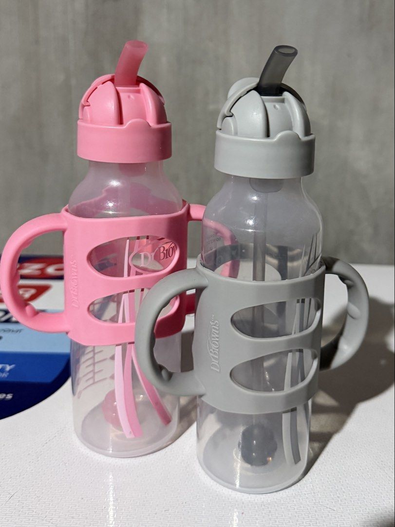 Dr Brown Straw Bottle (Category: Breastfeeding & Bottle Feeding) located in Lipa City. Submitted by maryviviene (Listing ID 1450421089, Image 2). Description: Get both for ₱ 1,500 Og price of 1 bottle is ₱ 1,200.