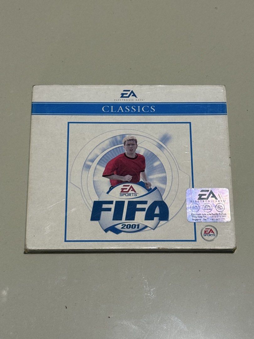 EA Sports FIFA 2001 PC Game (Category: Others) located in Manila. Submitted by derrickgua31823 (Listing ID 1450504233, Image 1). Description: - Get into the action with FIFA 2001 for PC! - Experience pure emotion and excitement with full animation. - Features deeper sideline detail, TV cameras, and irate coaches. - Master easy-to-execute skill moves. - Play online and school your buddies. - Minimum system requirements listed on the back..