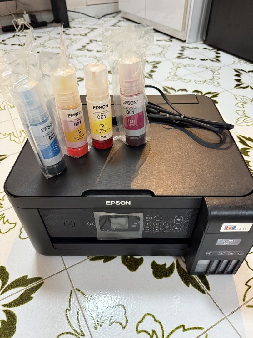 Epson EcoTank L4260 Printer with Ink Bottles512731914689597441