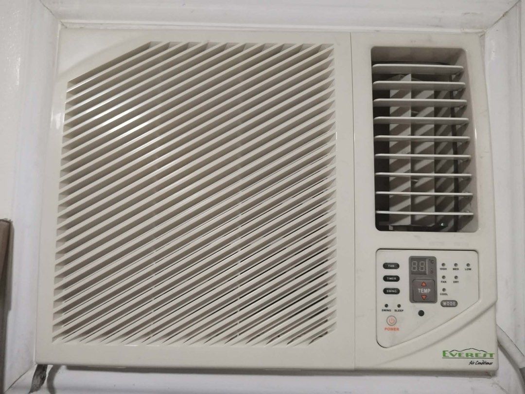 Everest Air Conditioner - 1HP (Category: Air Conditioning and Heating) located in Quezon City. Submitted by itsjms (Listing ID 1450495557, Image 1). Description: - Everest Window Type Air Conditioner - Works well, tested and functional - Features: Timer, Fan Mode, Sleep Mode - Digital Temperature Display - With Remote Control - No issues - RFS: Upgrade - Ready for Pickup.