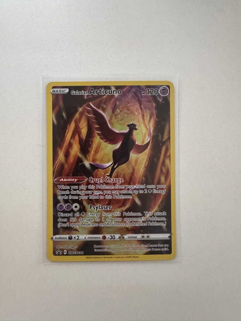 Galarian Articuno - PROMO CARD - (Category: Raw Singles) located in Quezon City. Submitted by JCshops (Listing ID 1450340838, Image 1). Description: .