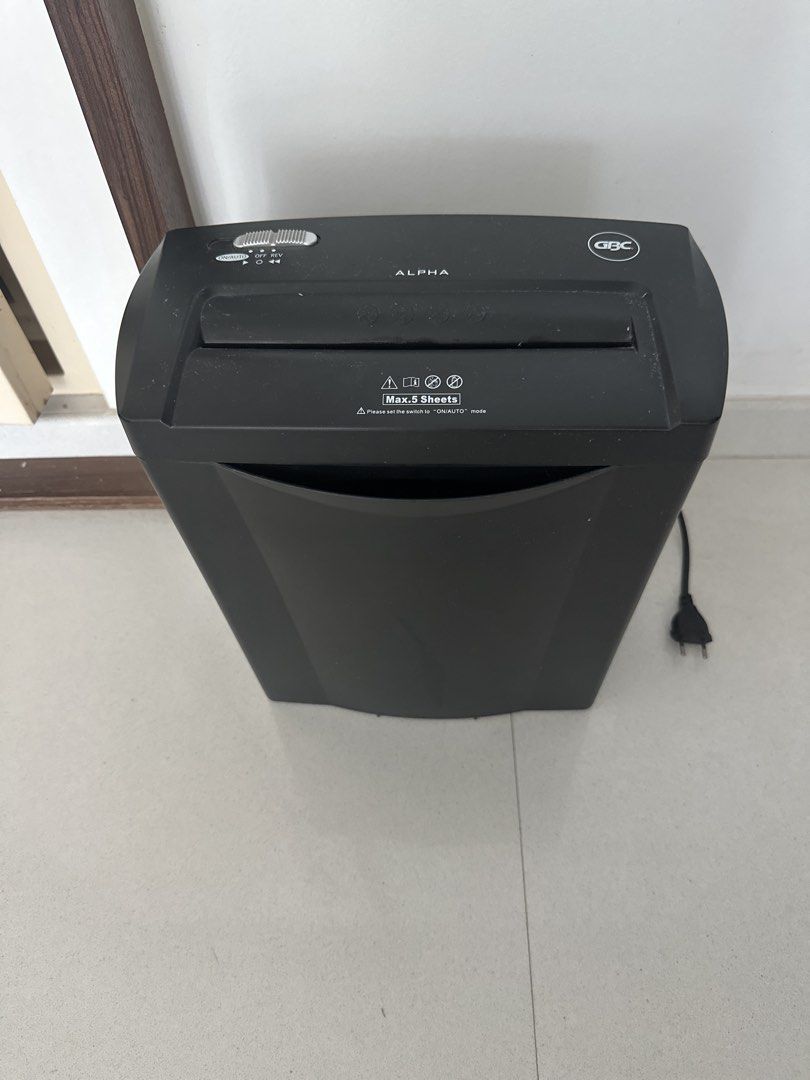 GBC Alpha Paper Shredder