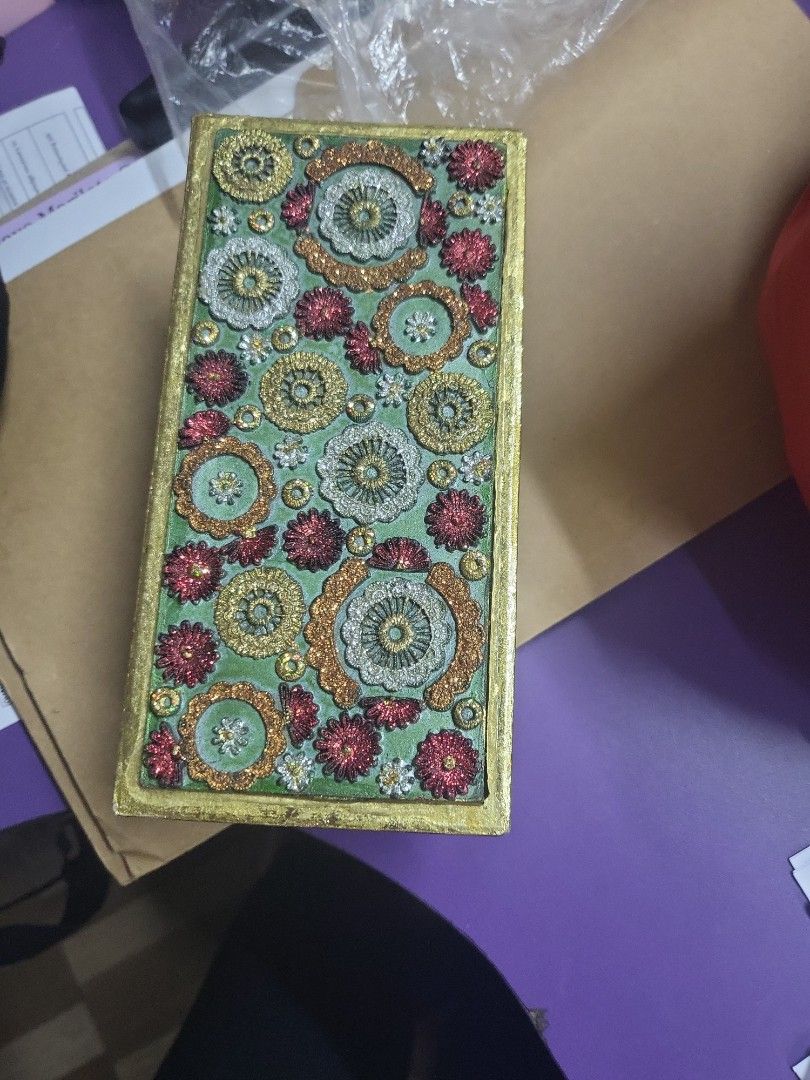 Giftbox Rectangular (Category: Stationery & School Supplies) located in Caloocan City. Submitted by lynette1977 (Listing ID 1450397008, Image 1). Description: made if thick cardboard. I have 3 pcs available.