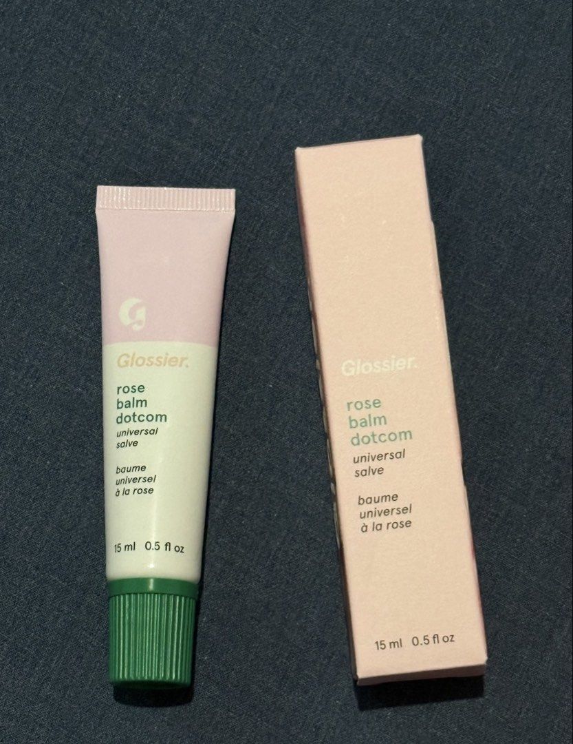 Glossier Rose Balm Dotcom Universal Salve (Category: Makeup) located in Quezon City. Submitted by ayahko (Listing ID 1450347009, Image 1). Description: Tested only.