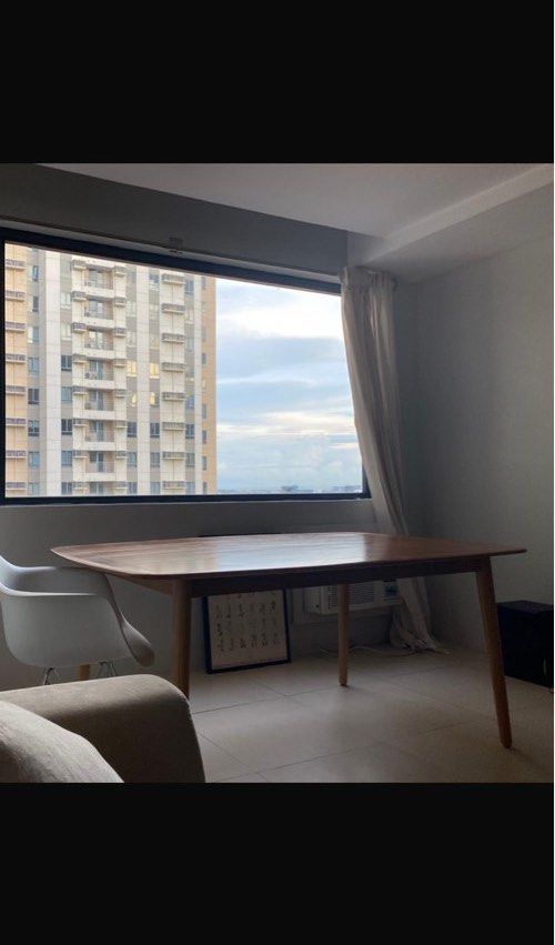 Hard wood mid century table 170x90cm (Category: Tables & Sets) located in Makati City. Submitted by doesnotsparkjoyanymore (Listing ID 1450452918, Image 1). Description: Pick up in bgc Well used got it from HMR Really good quality Rfs: need a smaller one .