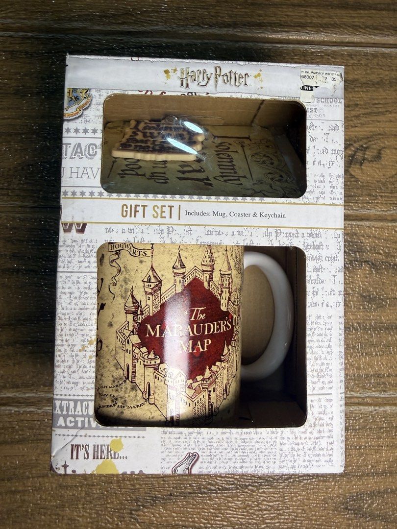 Harry Potter Marauder's Map Mug Gift Set (Category: Coffee & Tea Tableware) located in Quezon City. Submitted by fashionifywardrobe8899 (Listing ID 1450330057, Image 3). Description: .