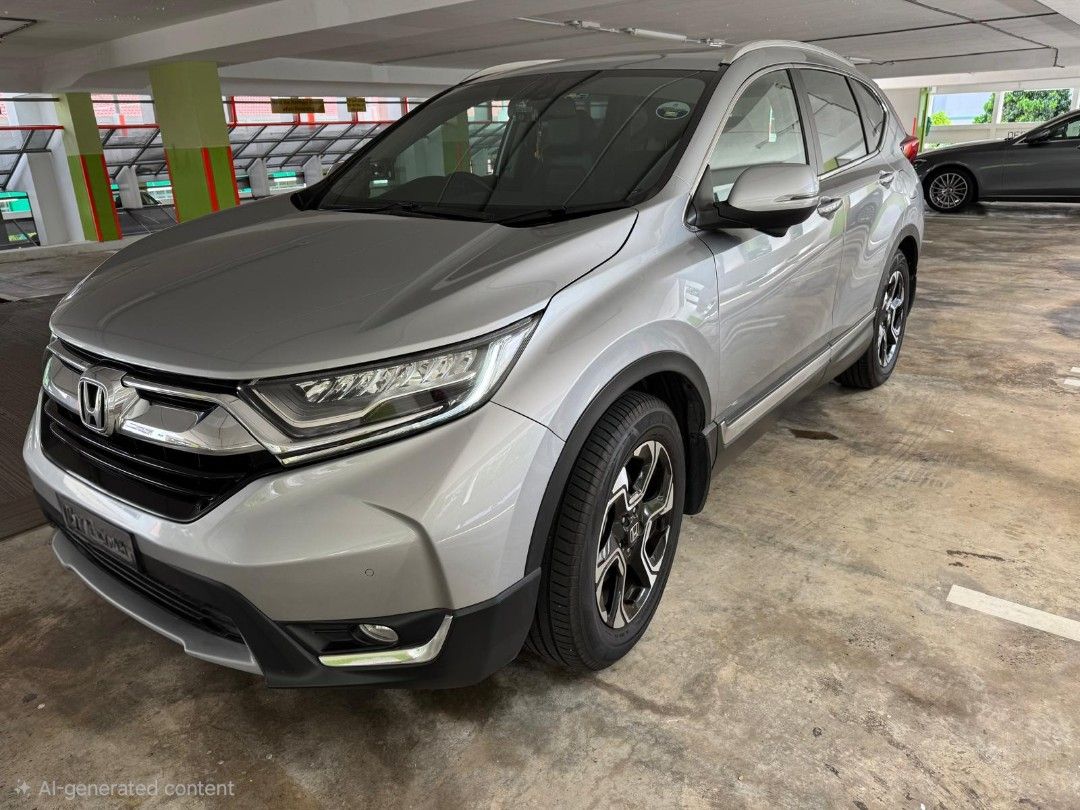 Honda CR-V 1.5 Auto Turbo 7-seater Sunroof Auto (Category: Used Cars) located in Singapore. Submitted by angietjia (Listing ID 1450407260, Image 3). Description: Single owner, very well maintained car. Have been serviced by authorised agent, Kah Motor since day one. Accident free. No agents pls..