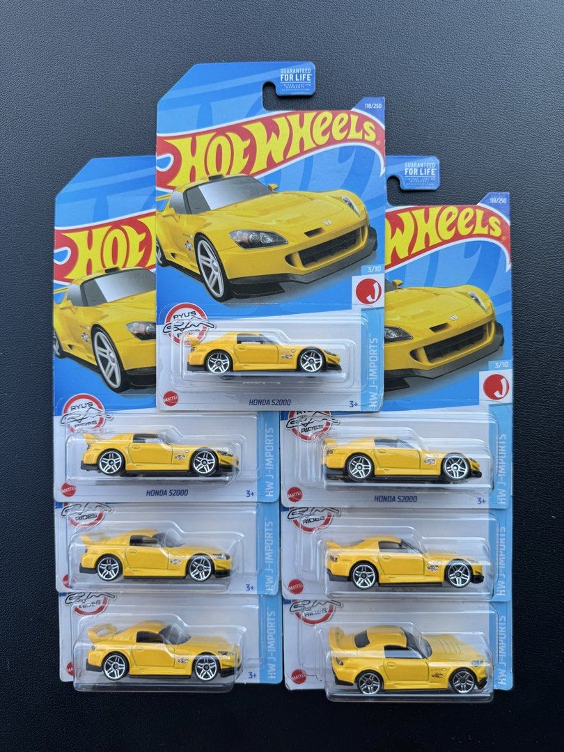Hotwheels Honda S2000 Yellow (Category: Vehicle & Diecast Models) located in Manila. Submitted by altan16 (Listing ID 1450424020, Image 1). Description: Php 280 each.