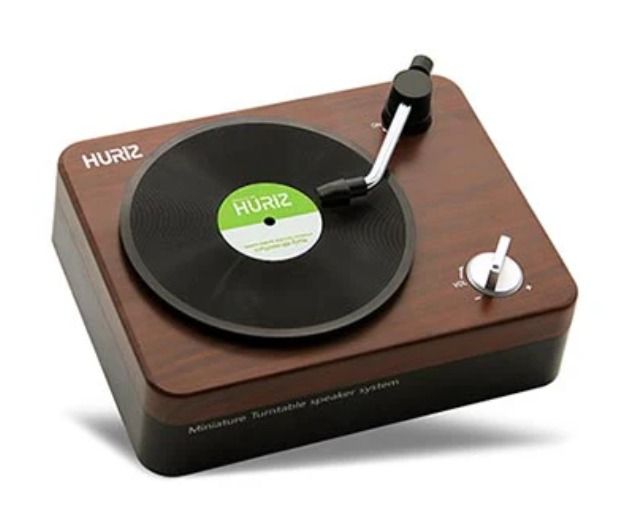 Huriz Mini Turntable Bluetooth Speaker (Category: Soundbars, Speakers & Amplifiers) located in Pasay City. Submitted by kkalien (Listing ID 1450431992, Image 3). Description: Huriz Mini Turntable Bluetooth Speaker The shipping fee would be shouldered by the buyer. Payment will be done through GCash or BDO. Can be delivered through Angkas, Lalamove, or Grab Express. Please feel free to inquire for more information. .