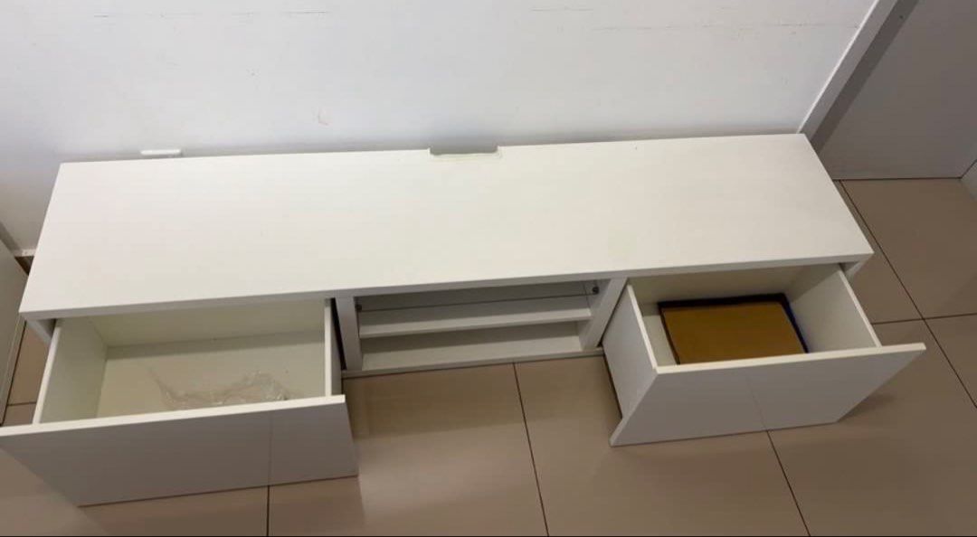 Ikea Besta TV Cabinet (Category: Shelves, Cabinets & Racks) located in Sungai Buloh. Submitted by elleshfq (Listing ID 1450325505, Image 2). Description: cabinet for sell as per photo attach self pickup .
