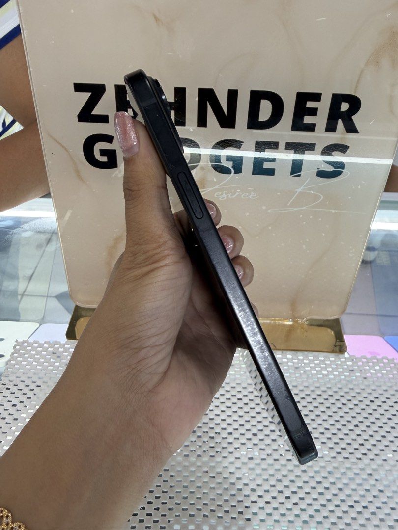 iPhone 15 PLUS 256GB OPENLINE (NTC APPROVED) (Category: iPhone 15 Series) located in San Juan City. Submitted by desireebayal96 (Listing ID 1450509042, Image 3). Description: iPhone 15 PLUS * 256GB * NTC APPROVED * OPENLINE * ANY SIM * 88% BATTERY HEALTH (ORIGINAL NOT BOOSTED CAN CHECK 3UTOOLS) * 97% SMOOTH * NO ISSUE * NO HISTORY OF REPAIR * NOT REFURBISHED * FACE ID & TRUETONE WORKING * WITH CORD TYPE-C NOTE: HINDI LANG PO MASYADONG MAKINIS, PW