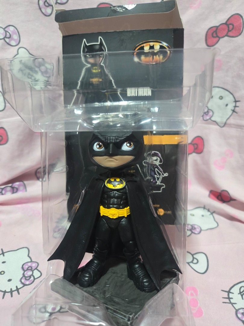 Iron Studios Minico Batman Figure (Category: Figurines & Statues) located in Manila. Submitted by vheronelunio24 (Listing ID 1450436257, Image 2). Description: - Iron Studios Minico collectible figure - Classic Batman design - Comes in original packaging - A must-have for any Batman fan's collection.