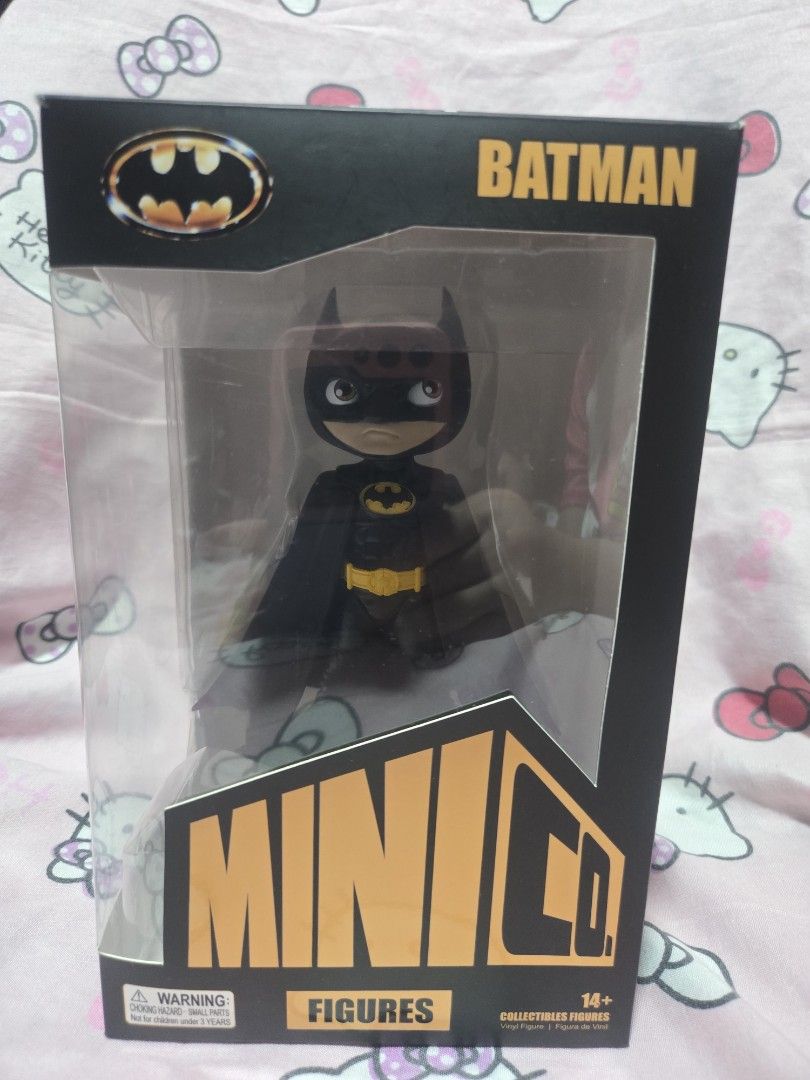 Iron Studios Minico Batman Figure (Category: Figurines & Statues) located in Manila. Submitted by vheronelunio24 (Listing ID 1450436257, Image 1). Description: - Iron Studios Minico collectible figure - Classic Batman design - Comes in original packaging - A must-have for any Batman fan's collection.