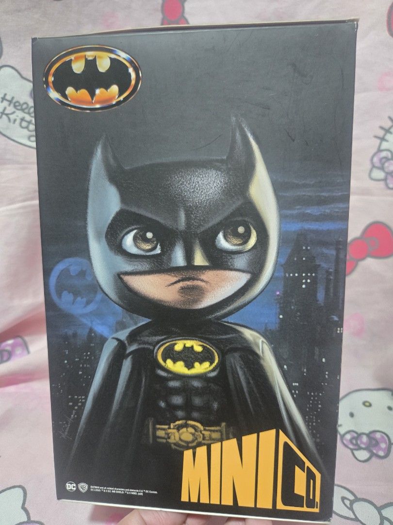 Iron Studios Minico Batman Figure (Category: Figurines & Statues) located in Manila. Submitted by vheronelunio24 (Listing ID 1450436257, Image 3). Description: - Iron Studios Minico collectible figure - Classic Batman design - Comes in original packaging - A must-have for any Batman fan's collection.