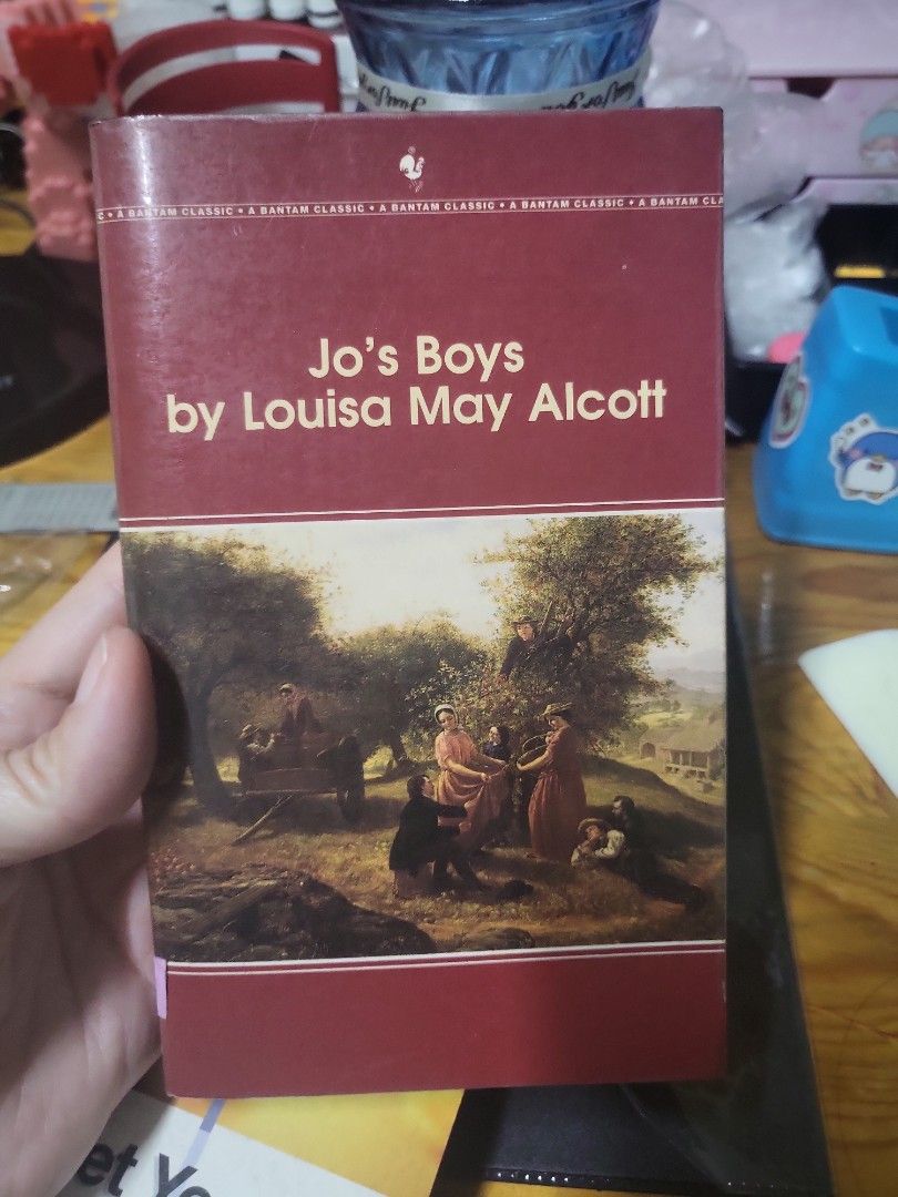 Jo's Boys by Louisa May Alcott (Category: Storybooks) located in Caloocan City. Submitted by lynette1977 (Listing ID 1450352969, Image 1). Description: - Classic novel: Jo's Boys by Louisa May Alcott - Sequel to the beloved Little Women story - Follows the adventures of Jo and her family - Features yellowed pages, indicating an older, collectible copy - Perfect for fans of classic literature and Louisa May Alcott.